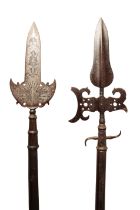 A HALBERD, A PARTIZAN AND A SPONTOON