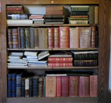 A COLLECTION OF BOOKS ON GENEALOGY