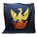A LARGE FLAG OR ENSIGN BEARING THE MEDLYCOTT FAMILY CREST