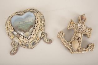 A SAILOR'S VALENTINE SHELLWORK