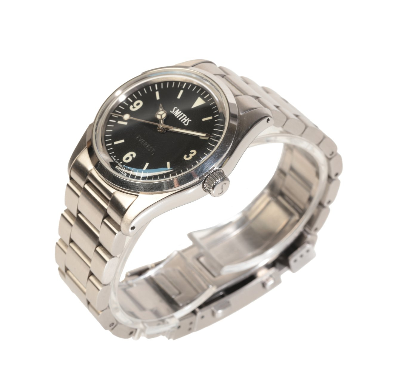 SMITHS EVEREST: A GENTLEMAN'S STAINLESS STEEL BRACELET WATCH - Image 2 of 2