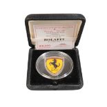 COOK ISLANDS 2013 $5 SILVER FERRARI SHIELD