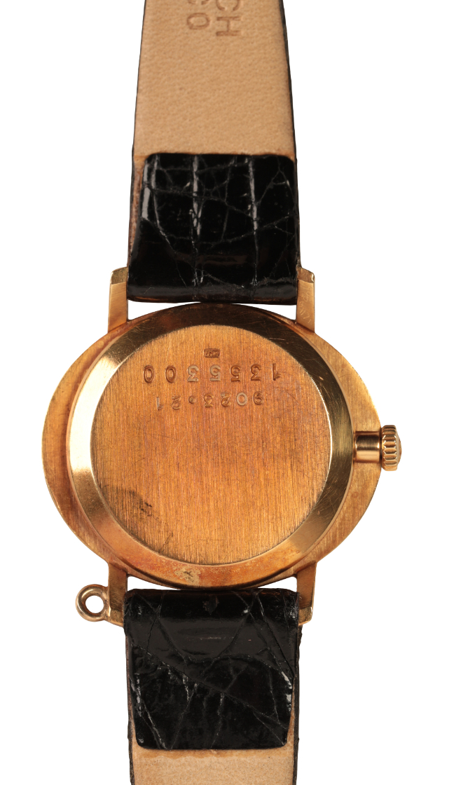 JAEGER-LECOULTRE: A LADY'S 18CT GOLD WRISTWATCH - Image 3 of 5