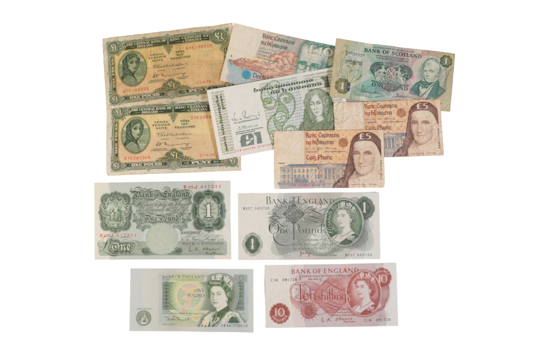 A COLLECTION OF GREAT BRITISH BANK NOTES