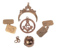A COLLECTION OF MASONIC JEWELLERY