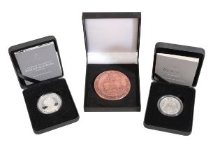 THE EAST INDIA CO. MASTERPIECE COLLECTION: "THE THREE GRACES" SILVER PROOF CROWN