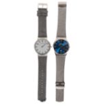 SKAGEN, DENMARK: TWO GENTLEMEN'S WRISTWATCHES