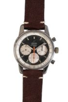 ENICAR SHERPA: A GENTLEMAN'S CHRONOGRAPH STAINLESS STEEL WRISTWATCH