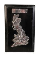 A GEORGE V SILVER MOUNTED MCC MOTORCYCLE TROPHY