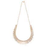 A VINTAGE ETRUSCAN REVIVAL FRINGE NECKLACE