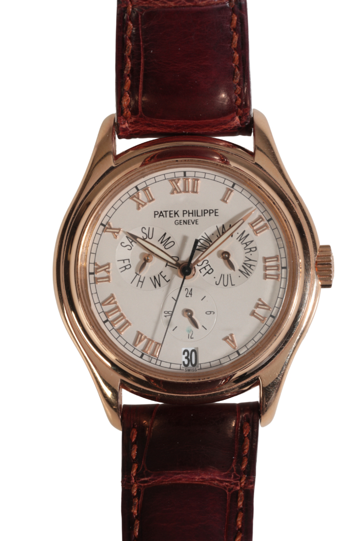 PATEK PHILIPPE 5035 ANNUAL CALENDAR: A GENTLEMAN'S 18CT ROSE GOLD WRISTWATCH - Image 6 of 8