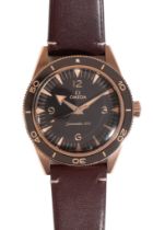 OMEGA SEAMASTER 300: A "BRONZE GOLD" GENTLEMAN'S WRISTWATCH