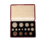 ROYAL MINT 1937 GEORGE VI SPECIMEN COIN SET