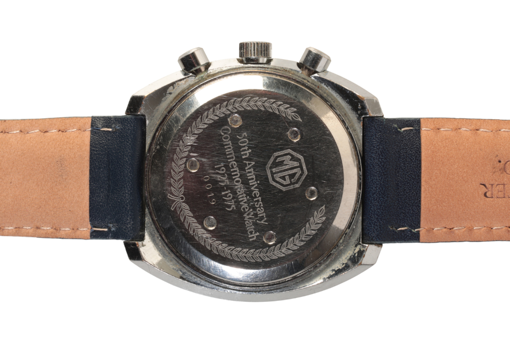 SICURA MG ANNIVERSARY: A GENTLEMAN'S CHRONOGRAPH STAINLESS STEEL WRISTWATCH - Image 3 of 4