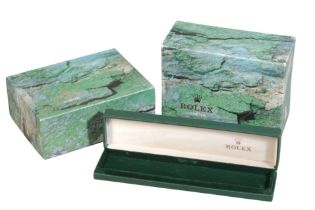 ROLEX: TWO OUTER WATCH BOXES