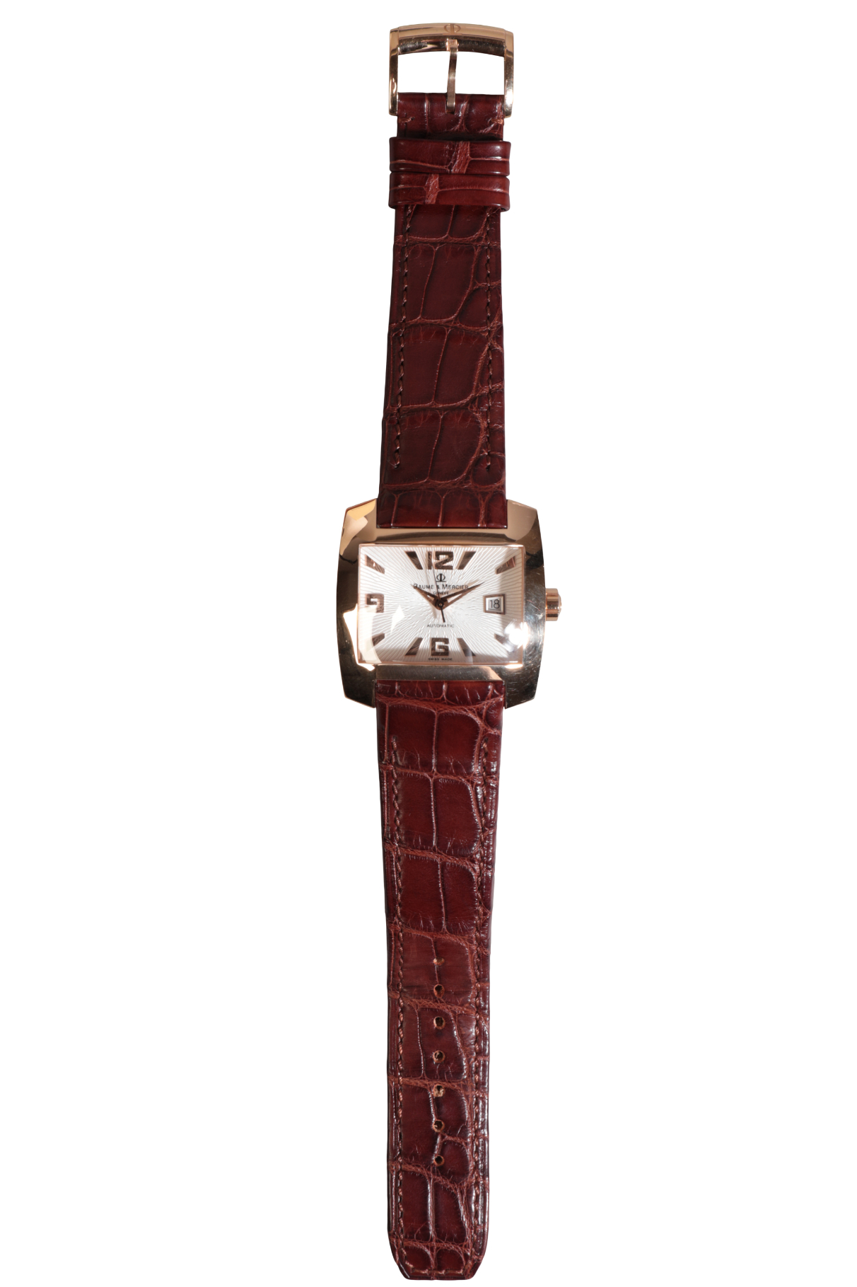 BAUME & MERCIER: A GENTLEMAN'S 18CT GOLD WRISTWATCH - Image 2 of 4