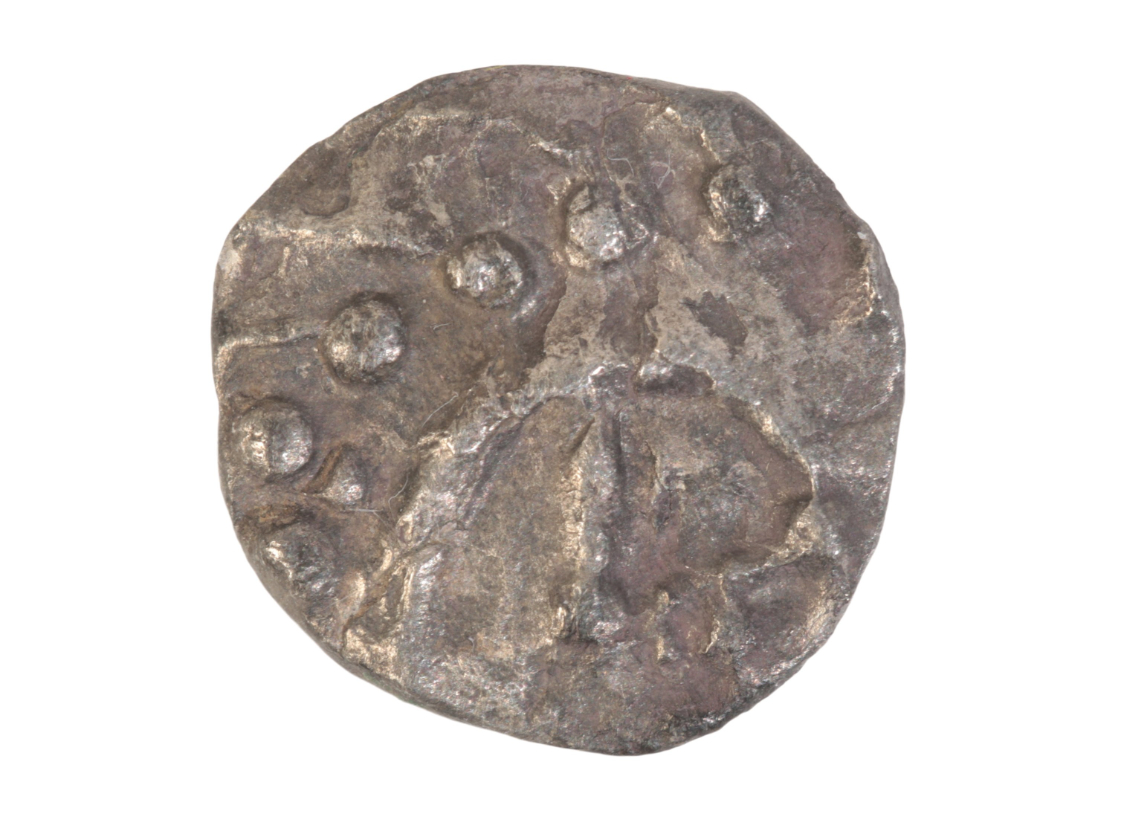AN ANGLO-SAXON SILVER SCEAT COIN