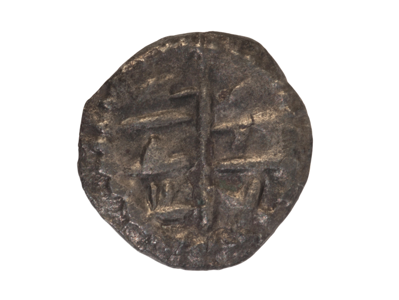 AN ANGLO-SAXON SILVER SCEAT COIN - Image 2 of 2