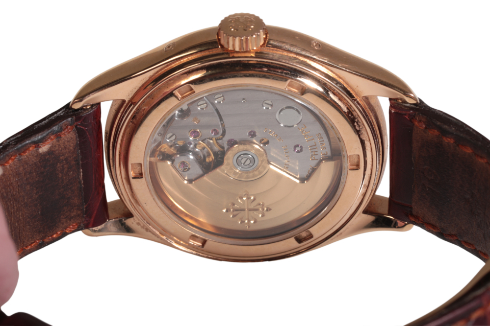 PATEK PHILIPPE 5035 ANNUAL CALENDAR: A GENTLEMAN'S 18CT ROSE GOLD WRISTWATCH - Image 3 of 8