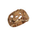 LALIQUE: A CONTEMPRARY STYLISED DRESS RING