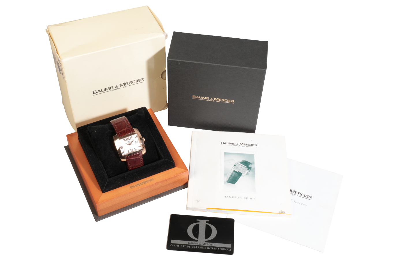 BAUME & MERCIER: A GENTLEMAN'S 18CT GOLD WRISTWATCH - Image 4 of 4