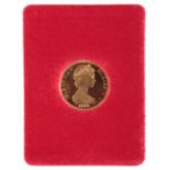 POBJOY MINT ISLE OF MAN "THE QUEEN MOTHER 1900-1980" 9CT GOLD COIN