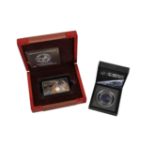 50TH ANNIVERSARY OF THE MOON LANDING 1969 - 2019 SILVER BAR AND COIN SET