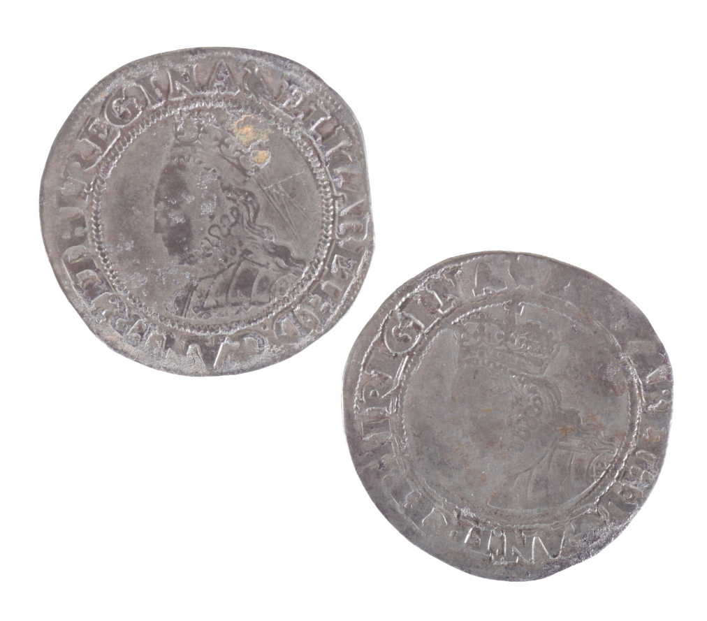 AN ELIZABETH I SILVER SHILLING - Image 2 of 2