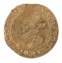 A CHARLES I GOLD UNITE COIN