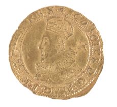 A CHARLES I GOLD DOUBLE CROWN
