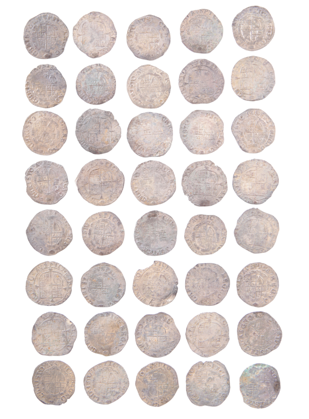 CHARLES I SILVER SHILLINGS