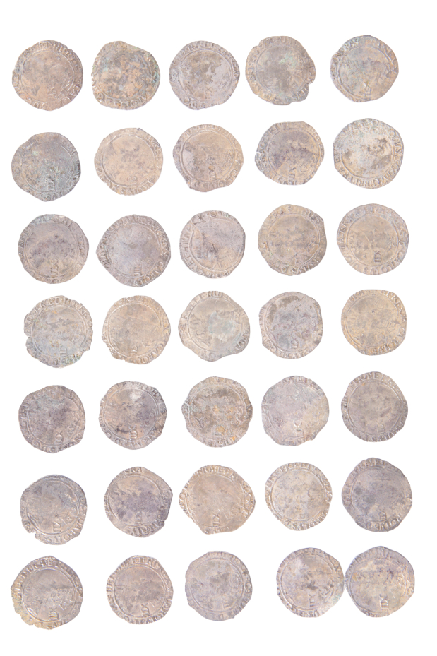 CHARLES I SILVER SHILLINGS - Image 2 of 2