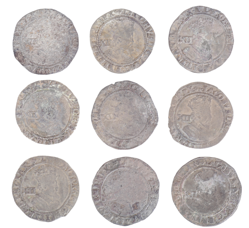 A JAMES I SILVER SHILLING - Image 2 of 2