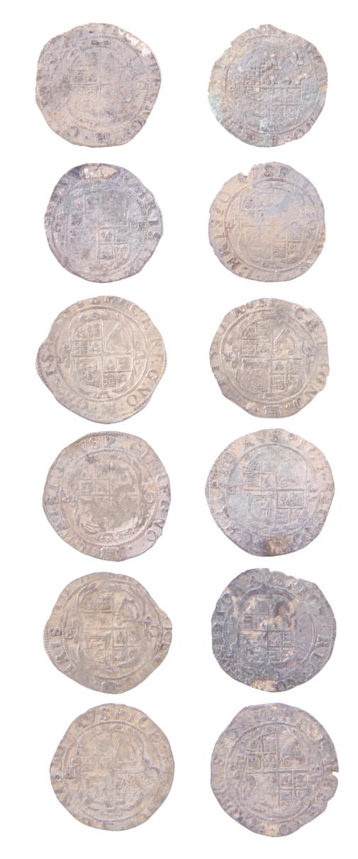 CHARLES I SILVER SHILLINGS