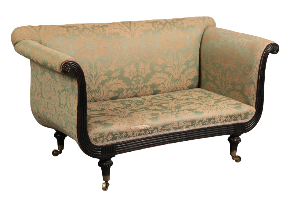 A REGENCY MAHOGANY SOFA