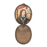 ENGLISH SCHOOL, 17TH CENTURY A portrait miniature