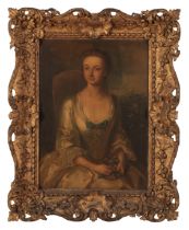 ENGLISH SCHOOL, 18TH CENTURY A portrait of a member of the Chatsworth family