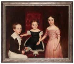 ENGLISH SCHOOL, 19TH CENTURY A family portrait