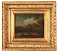 CIRCLE OF GEORGE MORLAND (1762/63-1804) A pastoral landscape