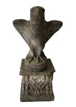 A RECONSTITUTED STONE EAGLE