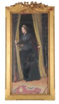 EMILE FRIANT (1863-1932) A full-length portrait of Dorothy Tennant