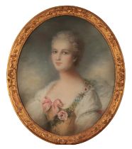 FRENCH SCHOOL, 19TH CENTURY A portrait of a noble lady