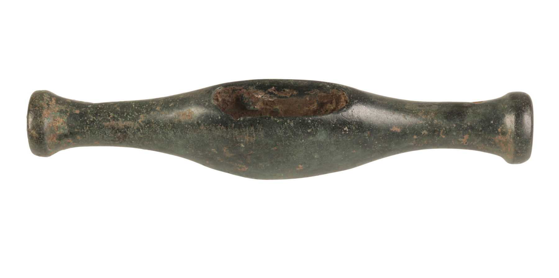 A LATE IRON AGE BRONZE HARNESS FITTING - Bild 4 aus 4