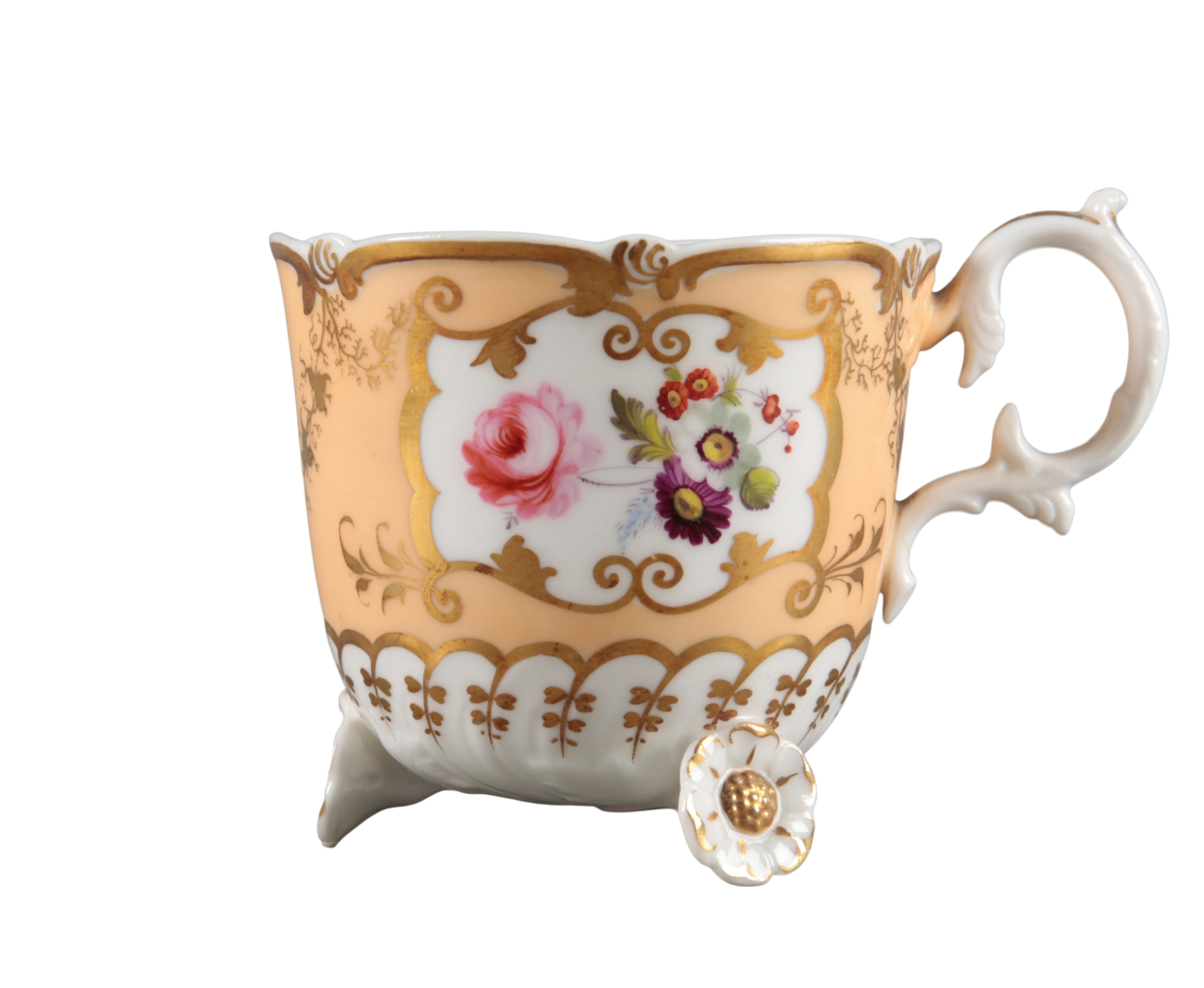 AN H & R DANIEL C-SCROLL CUP AND SAUCER - Image 2 of 4