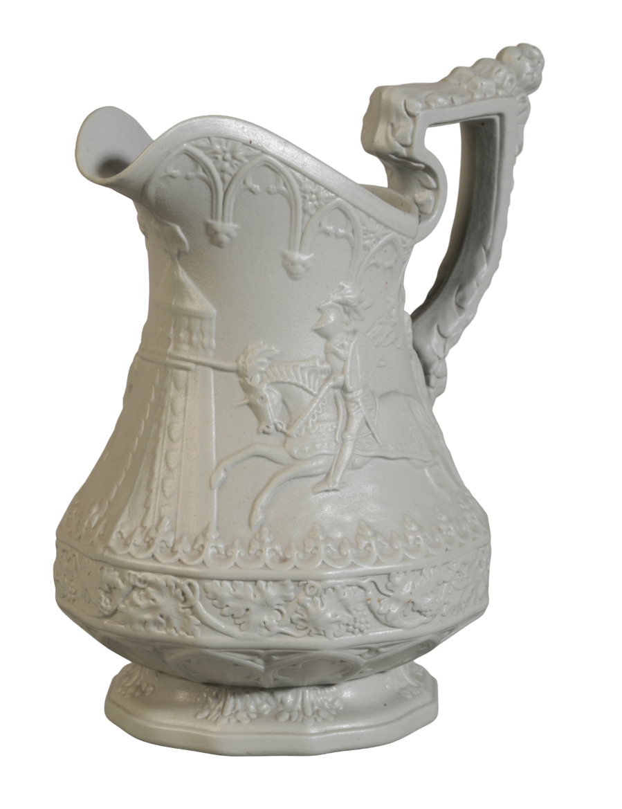 A W. RIDGWAY GREEN POTTERY 'TAM O' SHANTER' JUG - Image 2 of 7