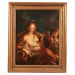 AFTER GIOVANNI ANTONIO PELLEGRINI (1675-1741) 'Venus, Cupid and a Faun'