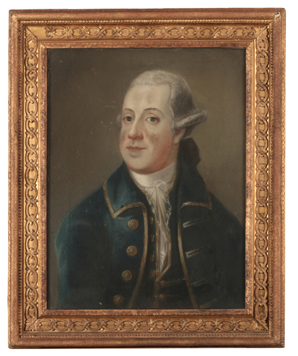 ENGLISH SCHOOL, 18TH CENTURY A head and shoulders portrait of William Chaworth (1726-1765)