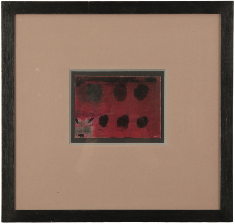 *ROGER CECIL (1942-2015) 'Abstract in red' - Image 2 of 4