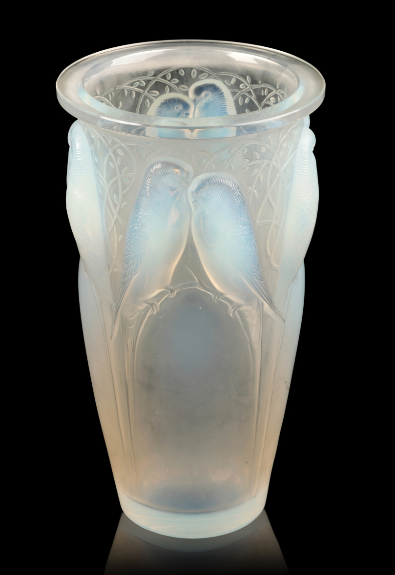 LALIQUE: A 'CEYLAN' VASE - Image 2 of 3