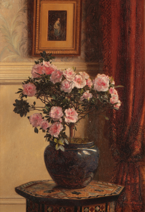 JESSICA HAYLLAR (1858-1940) Pink Roses